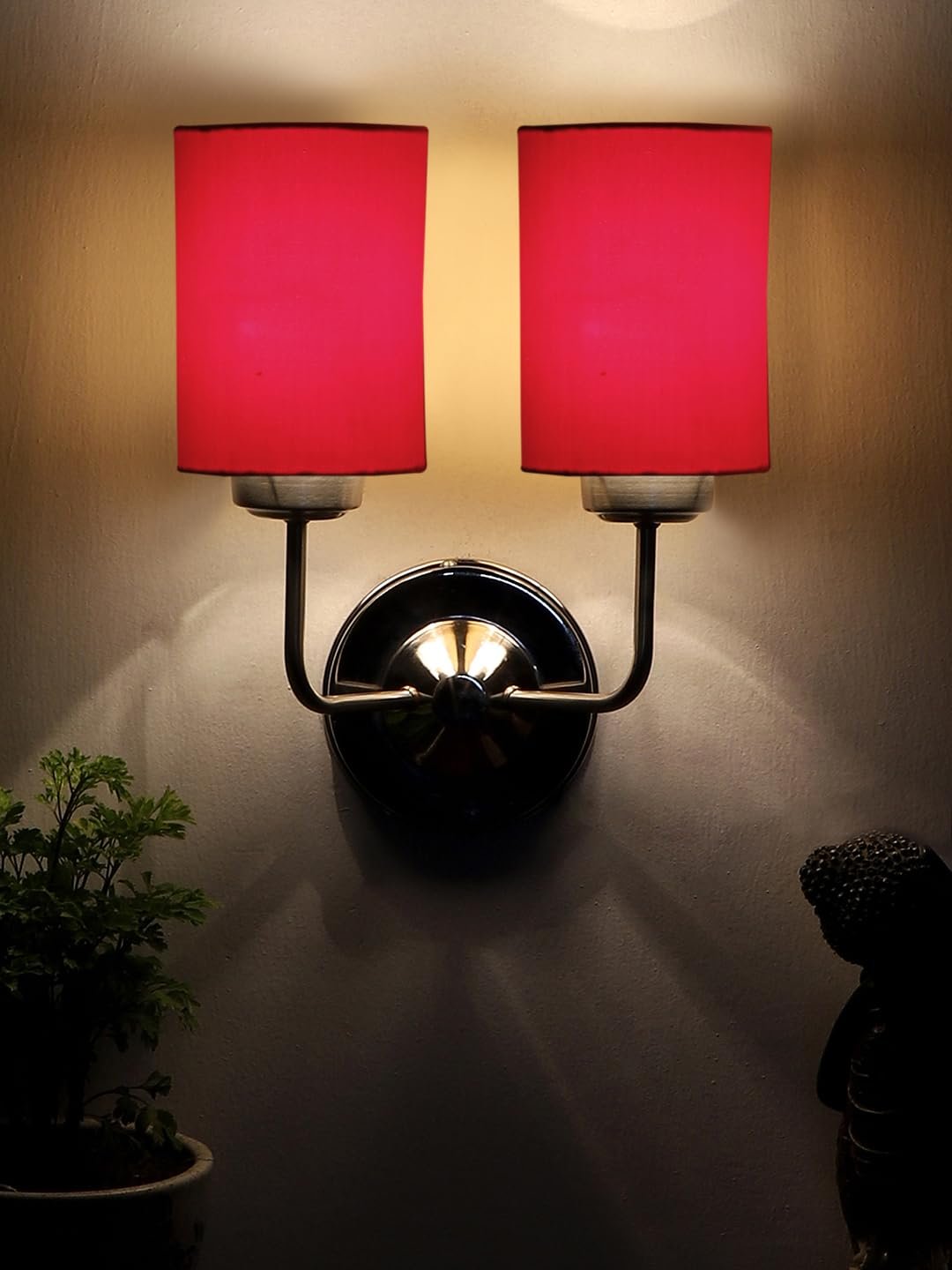 Multicolor Wall Lamp | Elegant Cotton Design | Stylish Ambient Light for Home, Office, Living Room, Bedroom, Hallway | Modern Decorative Wall Sconce - Model DKV63