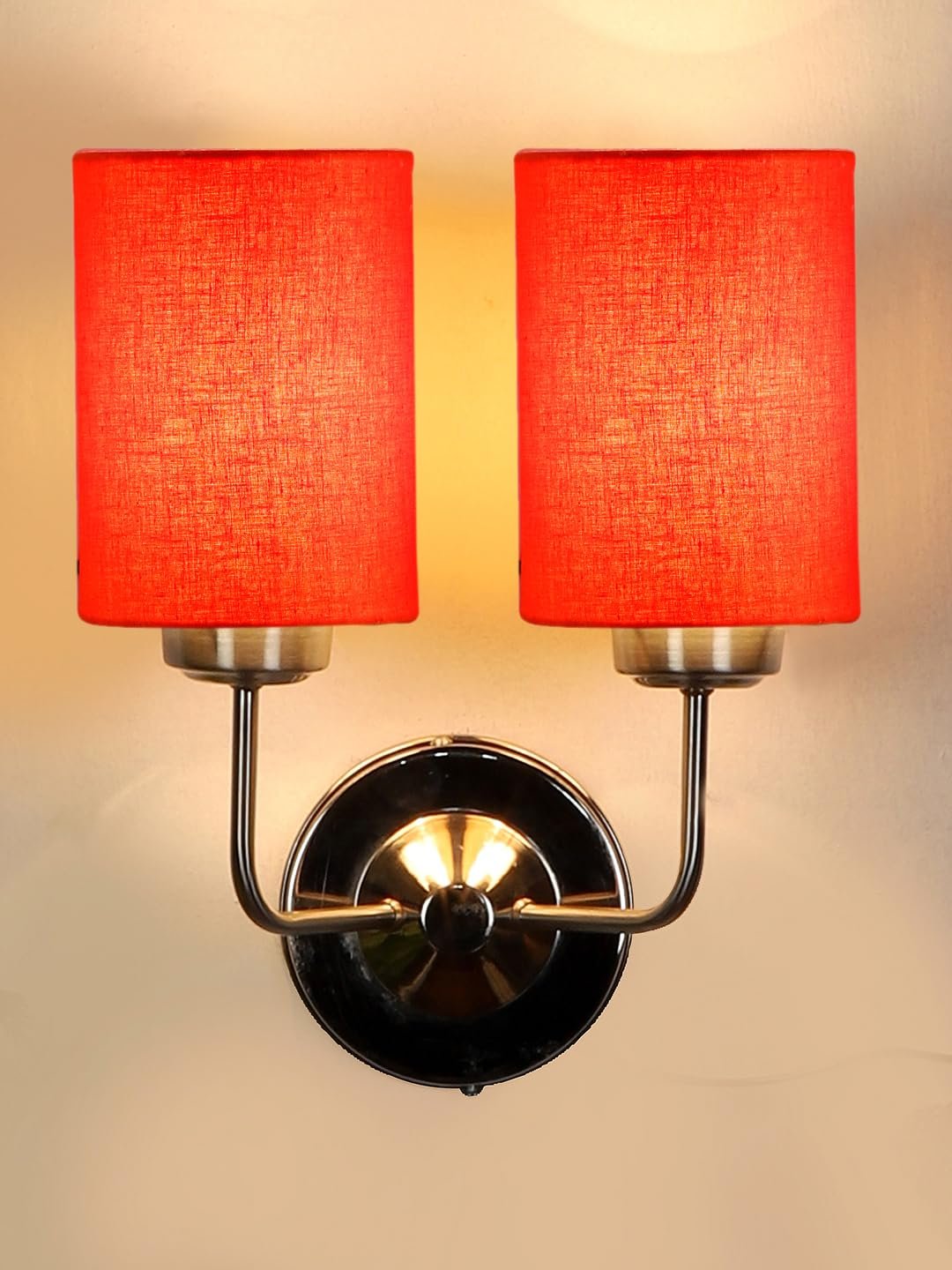Multicolor Wall Lamp | Elegant Cotton Design | Stylish Ambient Light for Home, Office, Living Room, Bedroom, Hallway | Modern Decorative Wall Sconce - Model DKV64