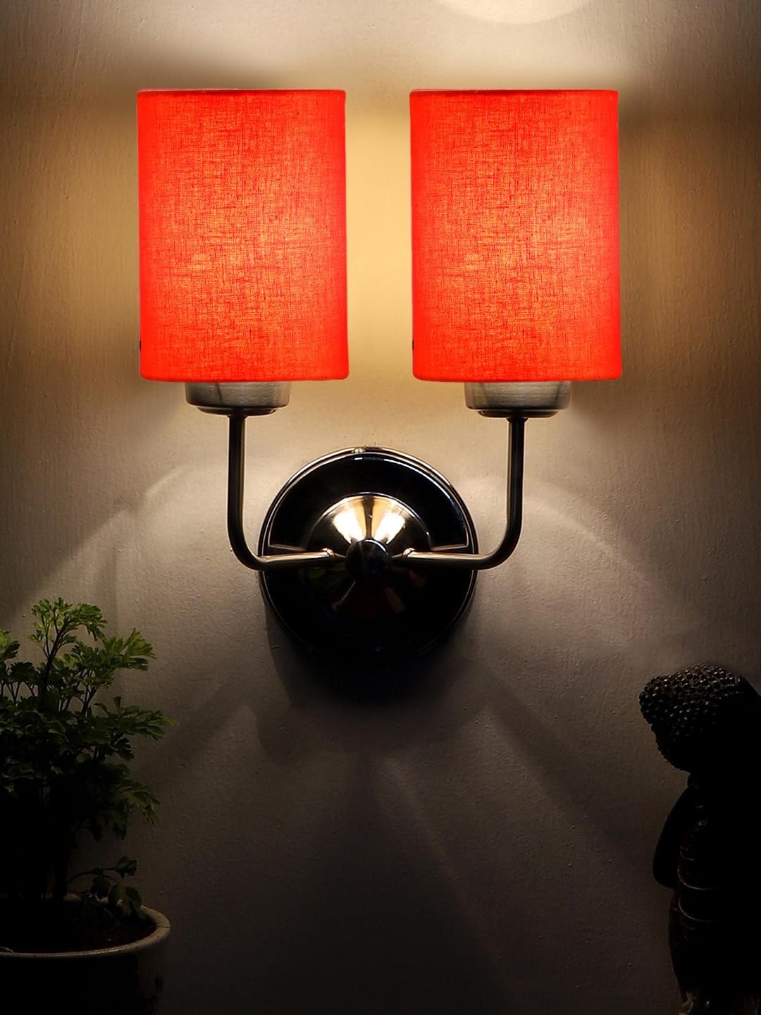 Multicolor Wall Lamp | Elegant Cotton Design | Stylish Ambient Light for Home, Office, Living Room, Bedroom, Hallway | Modern Decorative Wall Sconce - Model DKV64