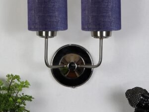 Multicolor Wall Lamp | Elegant Jute Material | Stylish Ambient Light for Home, Office, Living Room, Bedroom, Hallway | Modern Decorative Wall Sconce - Model DKV72