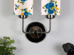 Multicolor Wall Lamp | Elegant Cotton Design | Stylish Ambient Light for Home, Office, Living Room, Bedroom, Hallway | Modern Decorative Wall Sconce - Model DKV73