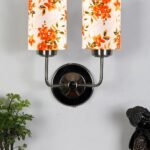 Multicolor Wall Lamp | Elegant Cotton Design | Stylish Ambient Light for Home, Office, Living Room, Bedroom, Hallway | Modern Decorative Wall Sconce – Model DKV74