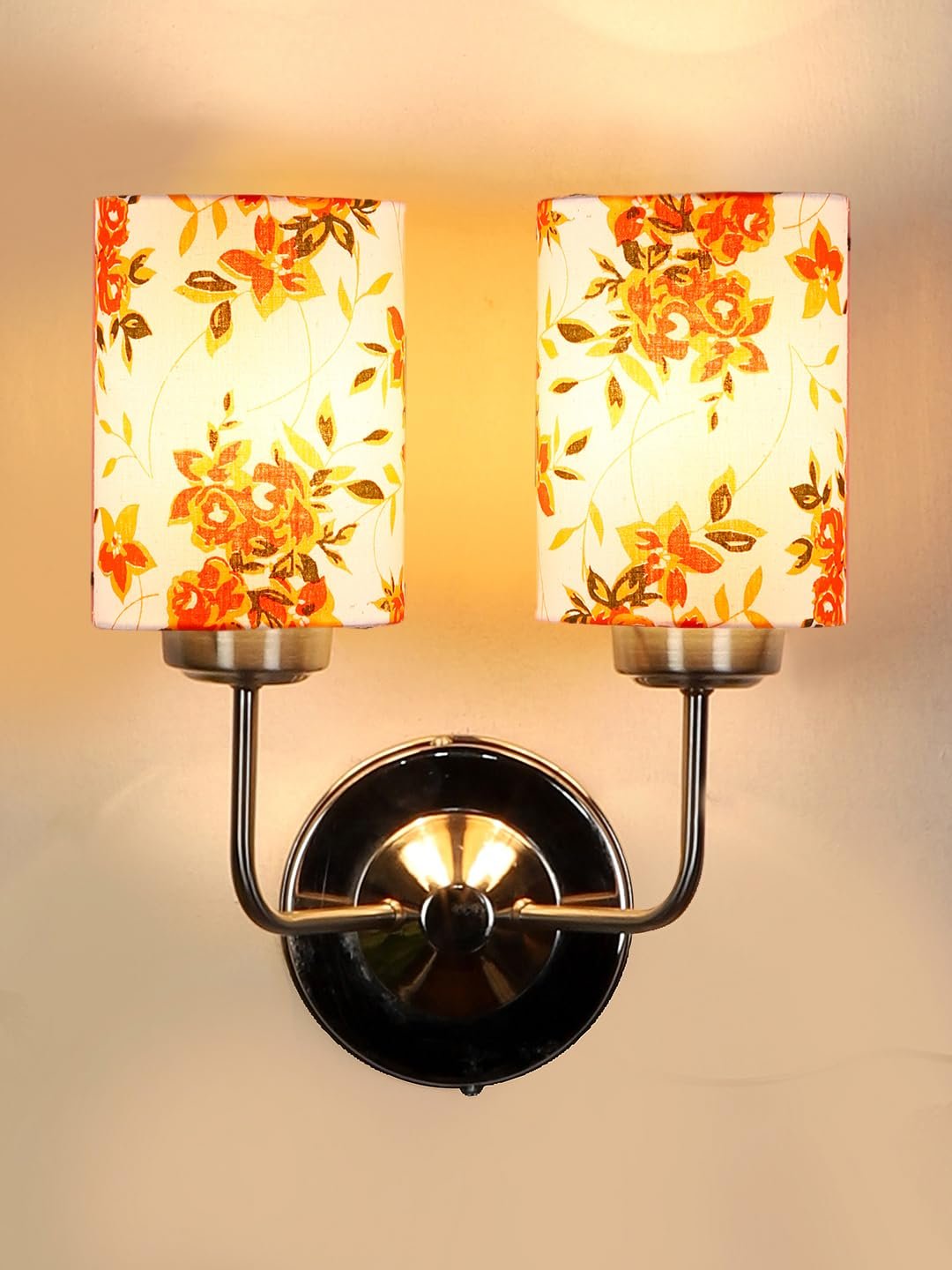 Multicolor Wall Lamp | Elegant Cotton Design | Stylish Ambient Light for Home, Office, Living Room, Bedroom, Hallway | Modern Decorative Wall Sconce - Model DKV74