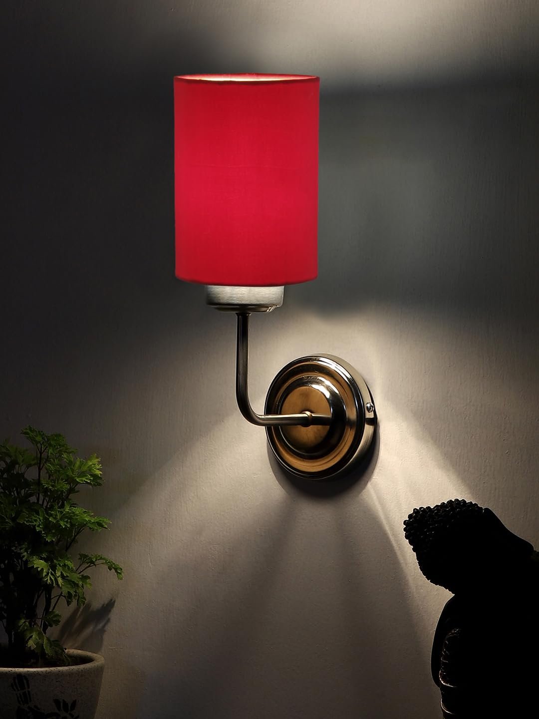 Multicolor Wall Lamp | Elegant Cotton Design | Stylish Ambient Light for Home, Office, Living Room, Bedroom, Hallway | Modern Decorative Wall Sconce - Model DKV78