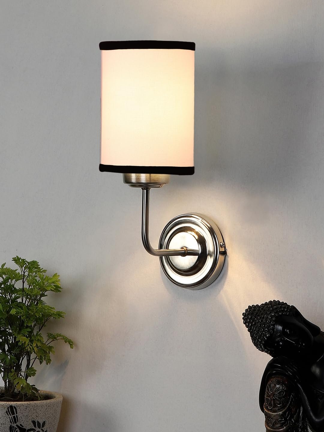 Multicolor Wall Lamp | Elegant Cotton Design | Stylish Ambient Light for Home, Office, Living Room, Bedroom, Hallway | Modern Decorative Wall Sconce - Model DKV82