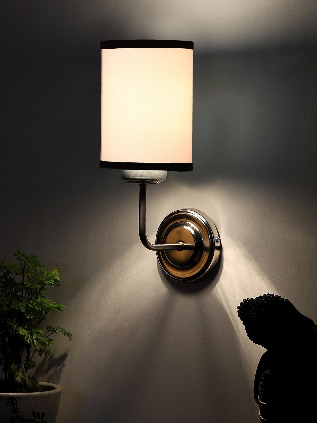 Multicolor Wall Lamp | Elegant Cotton Design | Stylish Ambient Light for Home, Office, Living Room, Bedroom, Hallway | Modern Decorative Wall Sconce - Model DKV82