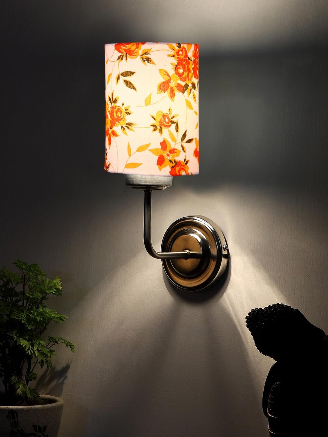 Multicolor Wall Lamp | Elegant Cotton Design | Stylish Ambient Light for Home, Office, Living Room, Bedroom, Hallway | Modern Decorative Wall Sconce - Model DKV89