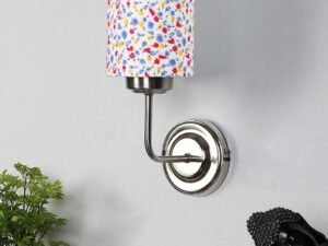 Multicolor Wall Lamp | Elegant Cotton Design | Stylish Ambient Light for Home, Office, Living Room, Bedroom, Hallway | Modern Decorative Wall Sconce - Model DKV90