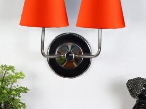 Multicolor Wall Lamp | Elegant Cotton Design | Stylish Ambient Light for Home, Office, Living Room, Bedroom, Hallway | Modern Decorative Wall Sconce - Model DKV94