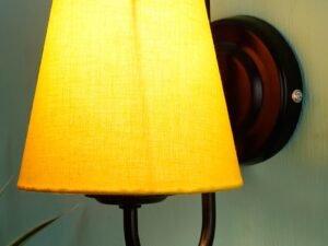 Multicolor Wall Lamp | Elegant Cotton Design | Stylish Ambient Light for Home, Office, Living Room, Bedroom, Hallway | Modern Decorative Wall Sconce - Model DRF