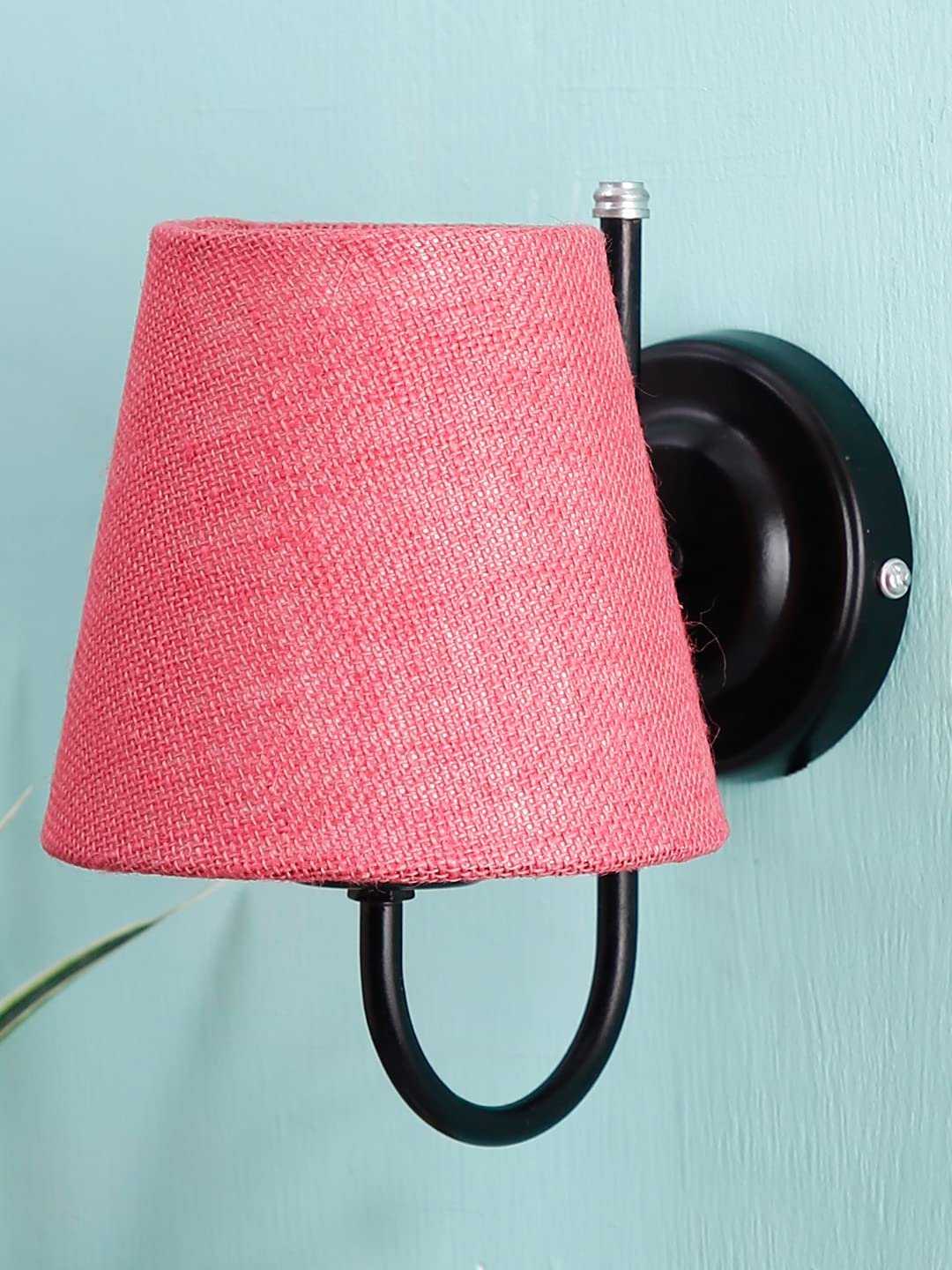 Multicolor Wall Lamp | Elegant Jute Material | Stylish Ambient Light for Home, Office, Living Room, Bedroom, Hallway | Modern Decorative Wall Sconce - Model DRF10