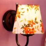 Multicolor Wall Lamp | Elegant Cotton Design | Stylish Ambient Light for Home, Office, Living Room, Bedroom, Hallway | Modern Decorative Wall Sconce – Model DRF14
