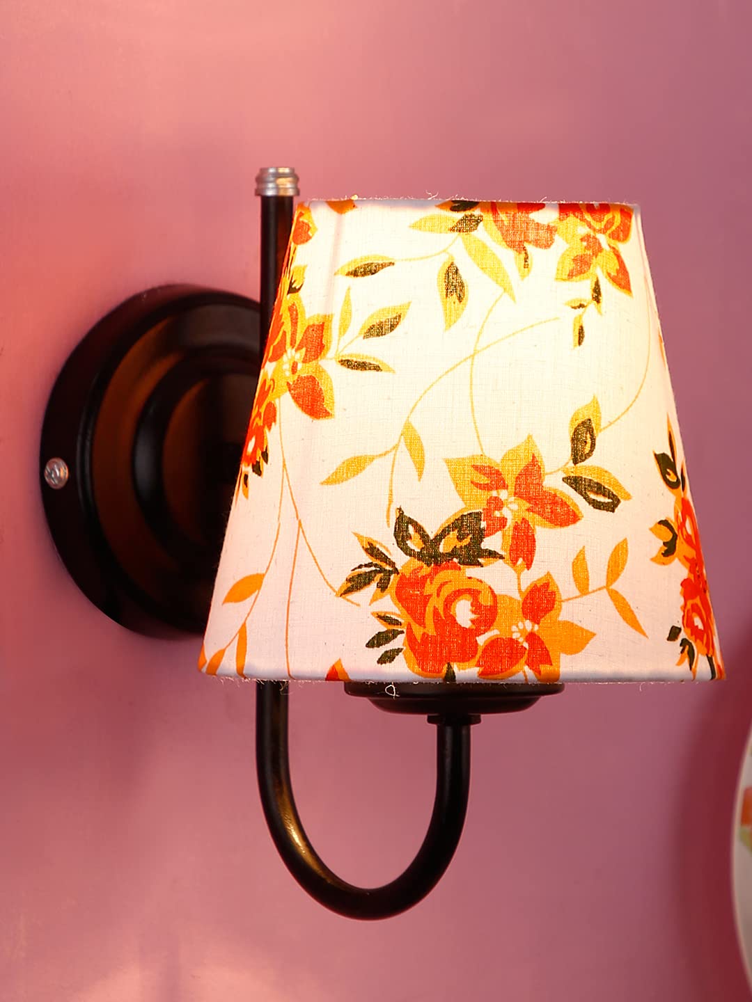 Multicolor Wall Lamp | Elegant Cotton Design | Stylish Ambient Light for Home, Office, Living Room, Bedroom, Hallway | Modern Decorative Wall Sconce - Model DRF14