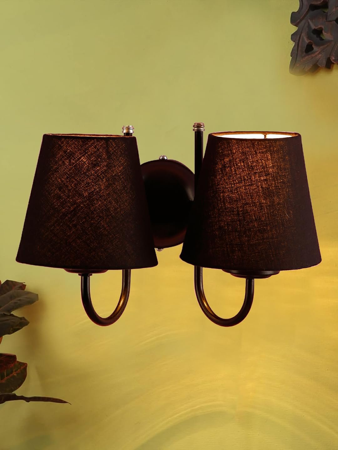 Multicolor Wall Lamp | Elegant Cotton Design | Stylish Ambient Light for Home, Office, Living Room, Bedroom, Hallway | Modern Decorative Wall Sconce - Model DRF17
