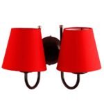 Multicolor Wall Lamp | Elegant Cotton Design | Stylish Ambient Light for Home, Office, Living Room, Bedroom, Hallway | Modern Decorative Wall Sconce – Model DRF18