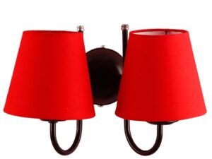 Multicolor Wall Lamp | Elegant Cotton Design | Stylish Ambient Light for Home, Office, Living Room, Bedroom, Hallway | Modern Decorative Wall Sconce - Model DRF18