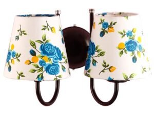Multicolor Wall Lamp | Elegant Cotton Design | Stylish Ambient Light for Home, Office, Living Room, Bedroom, Hallway | Modern Decorative Wall Sconce - Model DRF28