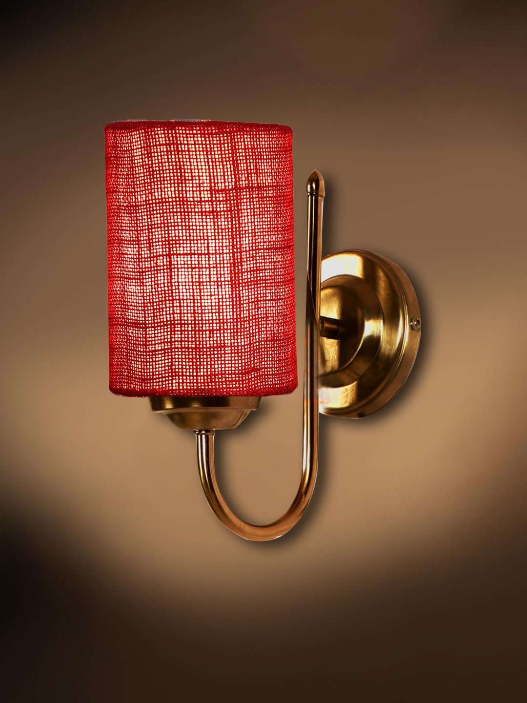 Multicolor Wall Lamp | Elegant Steel & Fabric Design | Stylish Ambient Light for Home, Office, Living Room, Bedroom, Hallway | Modern Decorative Wall Sconce - Model DTG26