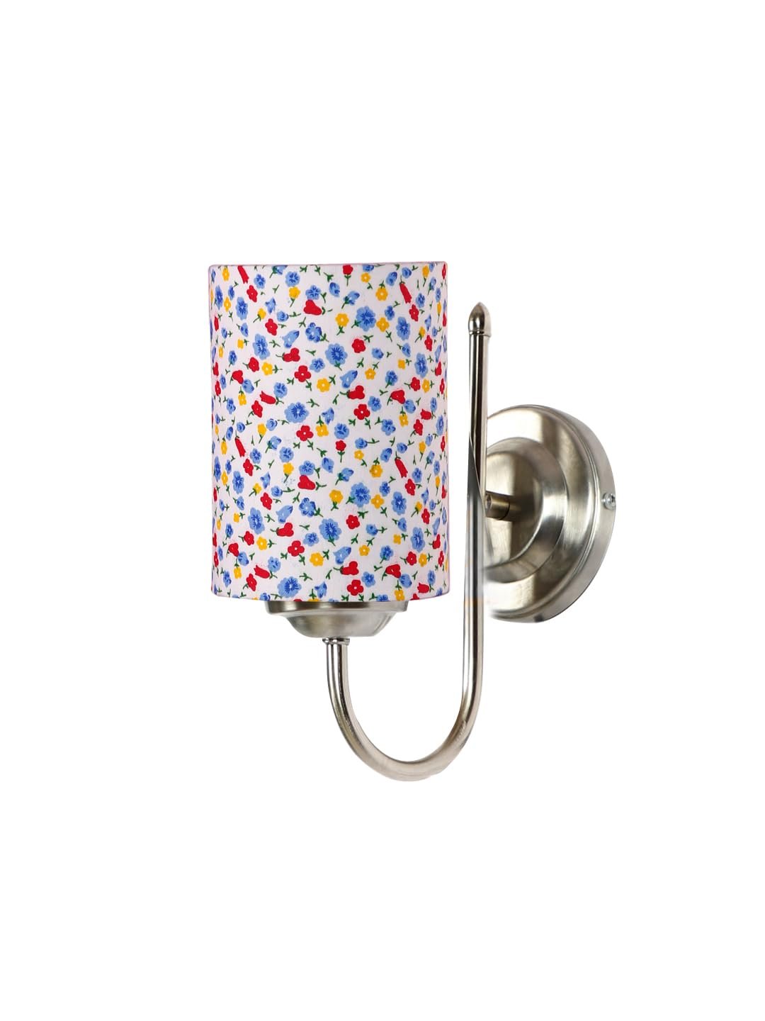 Multicolor Wall Lamp | Elegant Steel & Fabric Design | Stylish Ambient Light for Home, Office, Living Room, Bedroom, Hallway | Modern Decorative Wall Sconce - Model DTG30