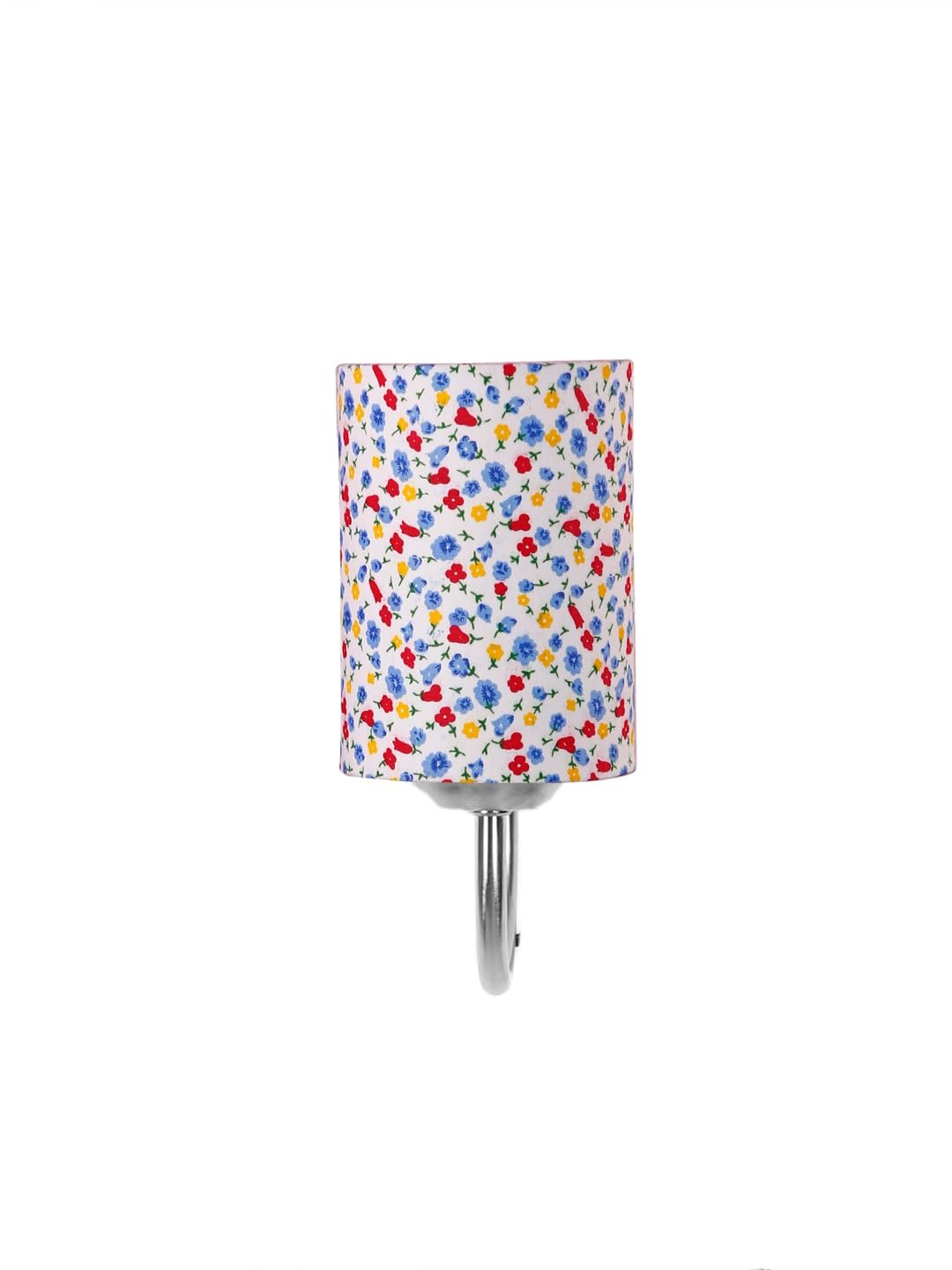 Multicolor Wall Lamp | Elegant Steel & Fabric Design | Stylish Ambient Light for Home, Office, Living Room, Bedroom, Hallway | Modern Decorative Wall Sconce - Model DTG30