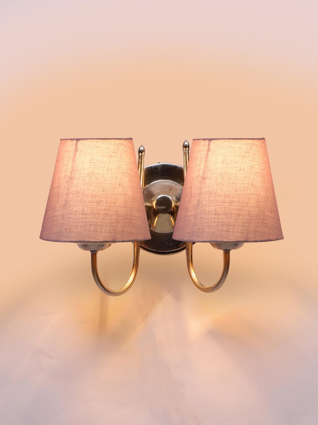 Multicolor Wall Lamp | Elegant Steel & Fabric Design | Stylish Ambient Light for Home, Office, Living Room, Bedroom, Hallway | Modern Decorative Wall Sconce - Model DTG36