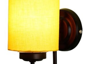 Multicolor Wall Lamp | Elegant Cotton Design | Stylish Ambient Light for Home, Office, Living Room, Bedroom, Hallway | Modern Decorative Wall Sconce - Model DV35