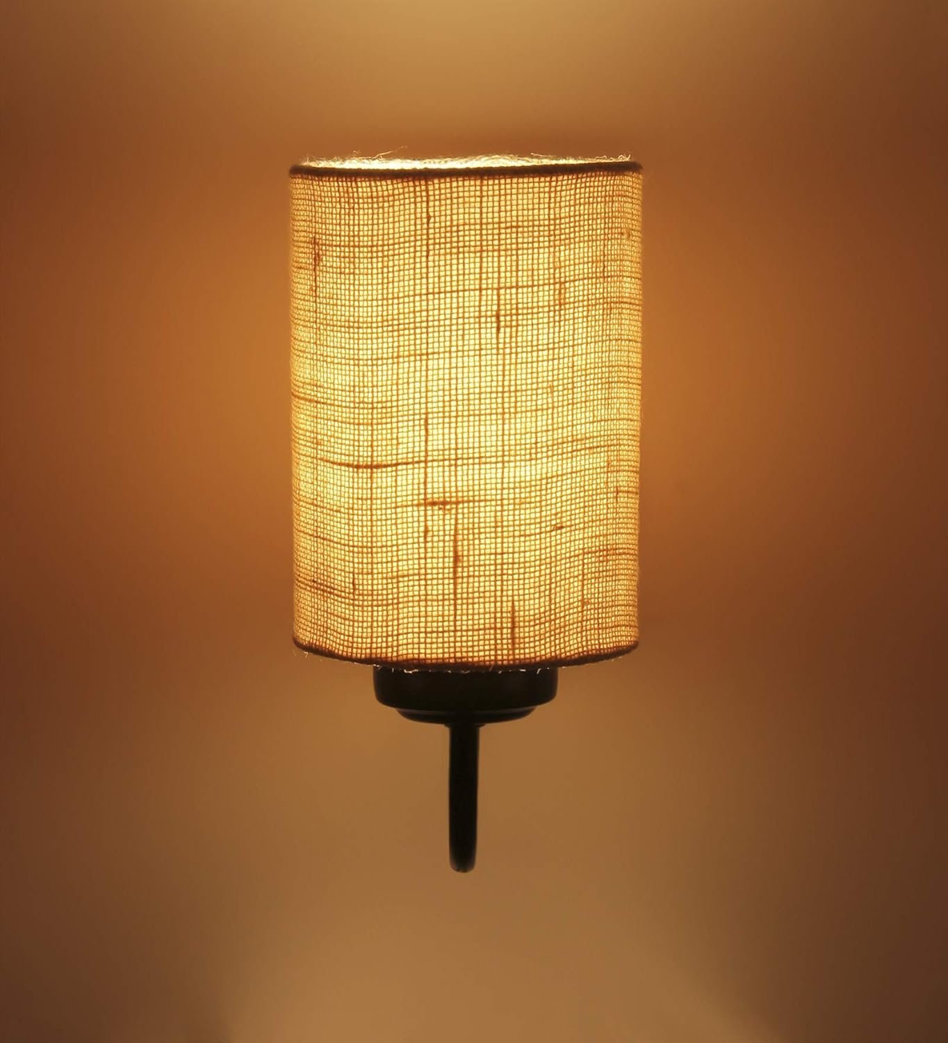 Multicolor Wall Lamp | Elegant Jute Material | Stylish Ambient Light for Home, Office, Living Room, Bedroom, Hallway | Modern Decorative Wall Sconce - Model DV39