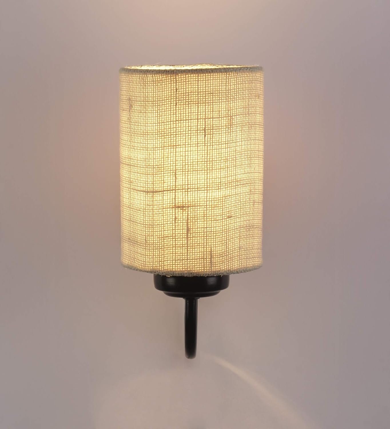 Multicolor Wall Lamp | Elegant Jute Material | Stylish Ambient Light for Home, Office, Living Room, Bedroom, Hallway | Modern Decorative Wall Sconce - Model DV39
