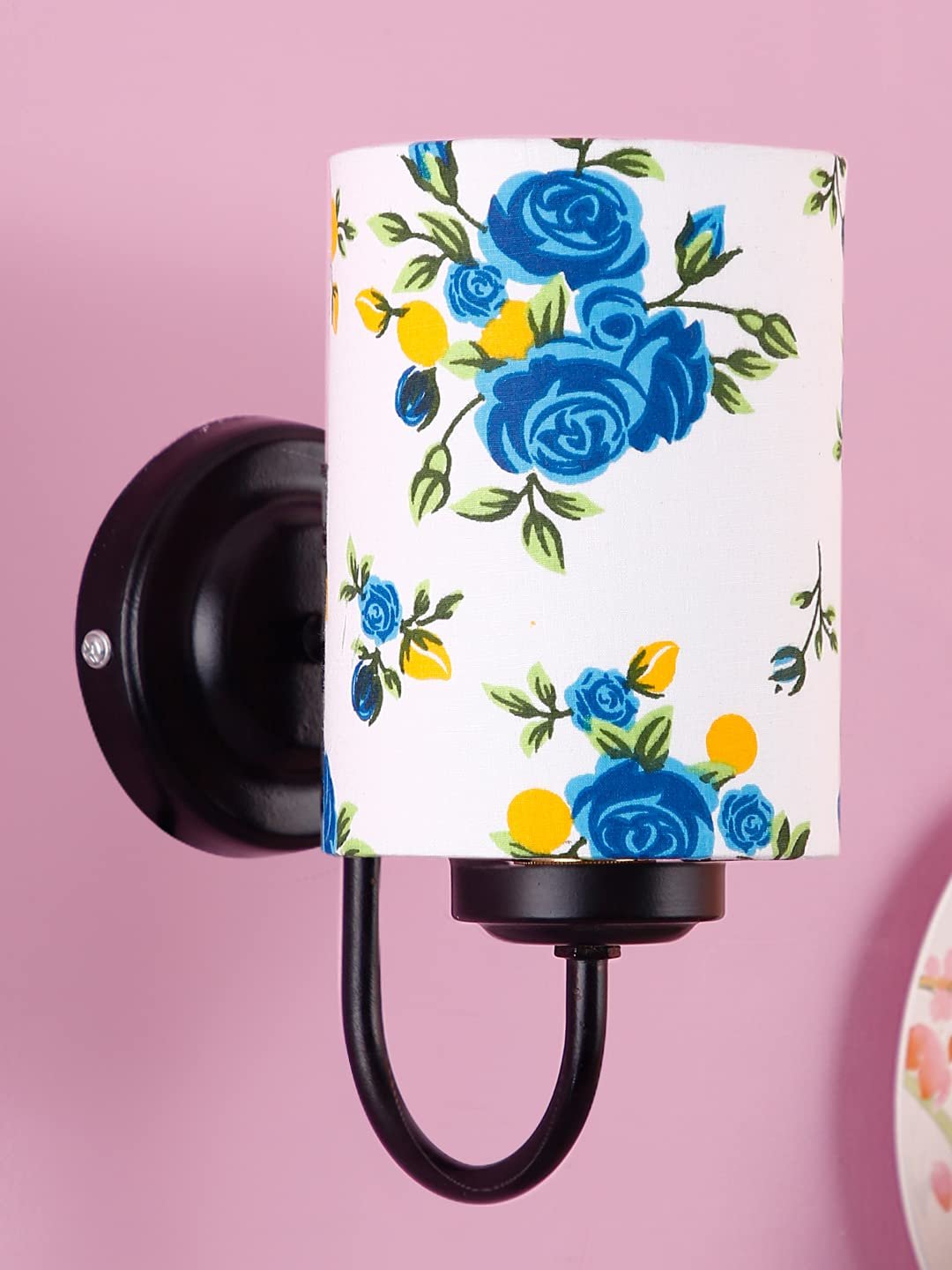 Multicolor Wall Lamp | Elegant Cotton Design | Stylish Ambient Light for Home, Office, Living Room, Bedroom, Hallway | Modern Decorative Wall Sconce - Model DV43