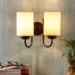 Multicolor Wall Lamp | Elegant Cotton Design | Stylish Ambient Light for Home, Office, Living Room, Bedroom, Hallway | Modern Decorative Wall Sconce – Model DV46