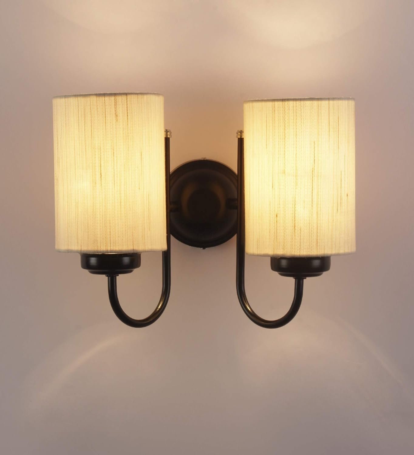Multicolor Wall Lamp | Elegant Cotton Design | Stylish Ambient Light for Home, Office, Living Room, Bedroom, Hallway | Modern Decorative Wall Sconce - Model DV46