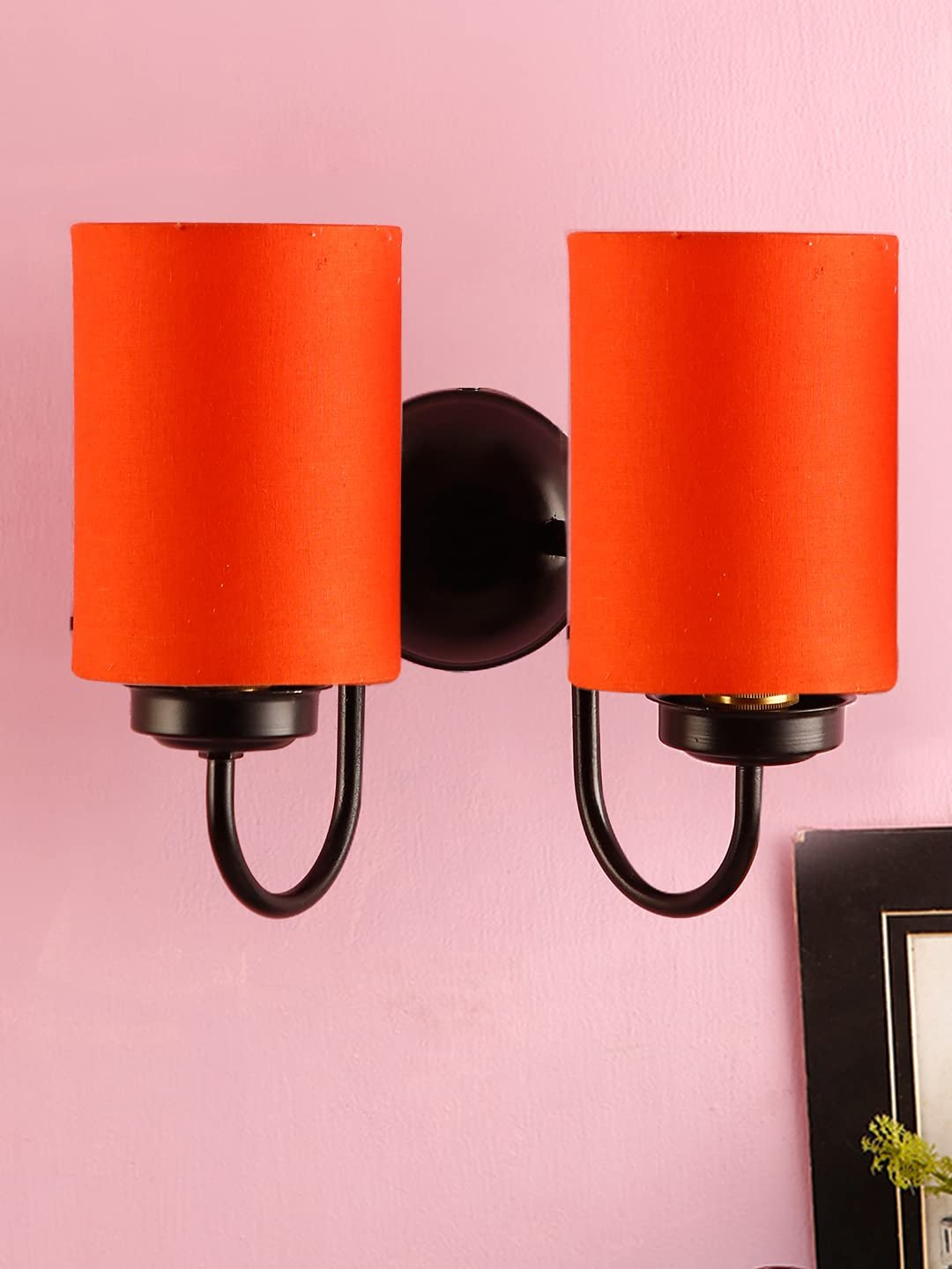 Multicolor Wall Lamp | Elegant Cotton Design | Stylish Ambient Light for Home, Office, Living Room, Bedroom, Hallway | Modern Decorative Wall Sconce - Model DV49