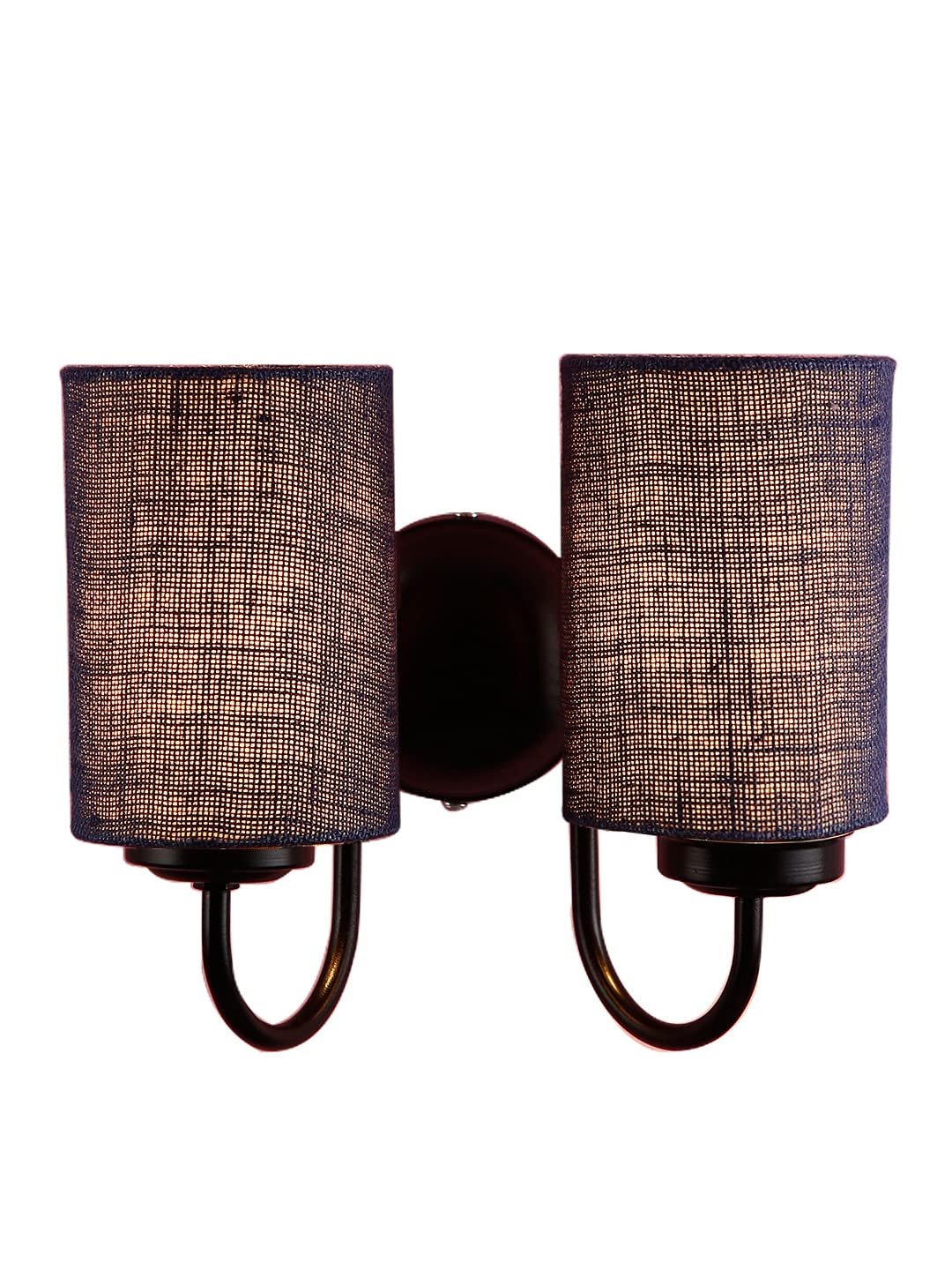 Multicolor Wall Lamp | Elegant Jute Material | Stylish Ambient Light for Home, Office, Living Room, Bedroom, Hallway | Modern Decorative Wall Sconce - Model DV57