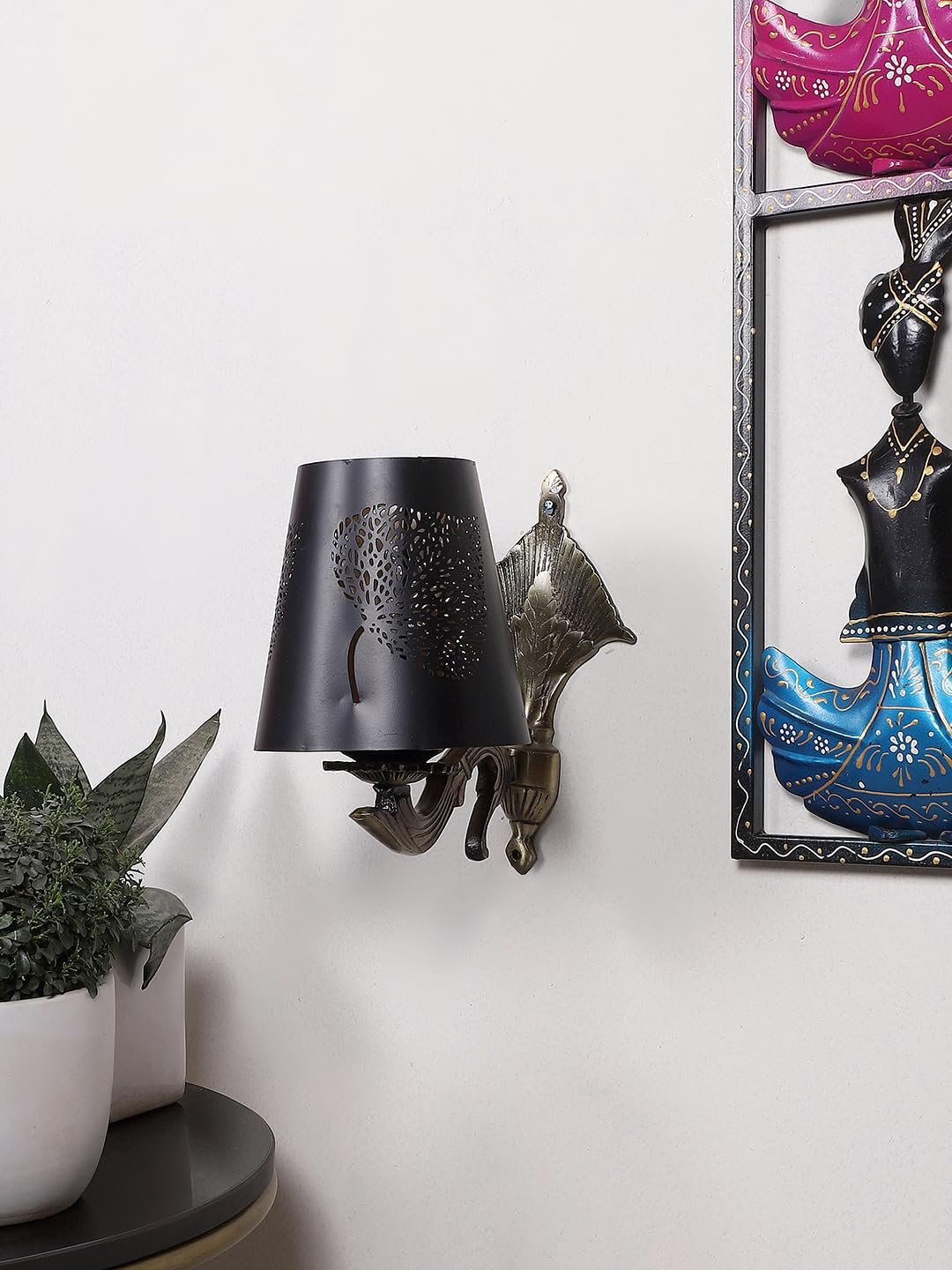 Multicolor Wall Lamp | Elegant Metal Material | Stylish Ambient Light for Home, Office, Living Room, Bedroom, Hallway | Modern Decorative Wall Sconce - Model DZW10