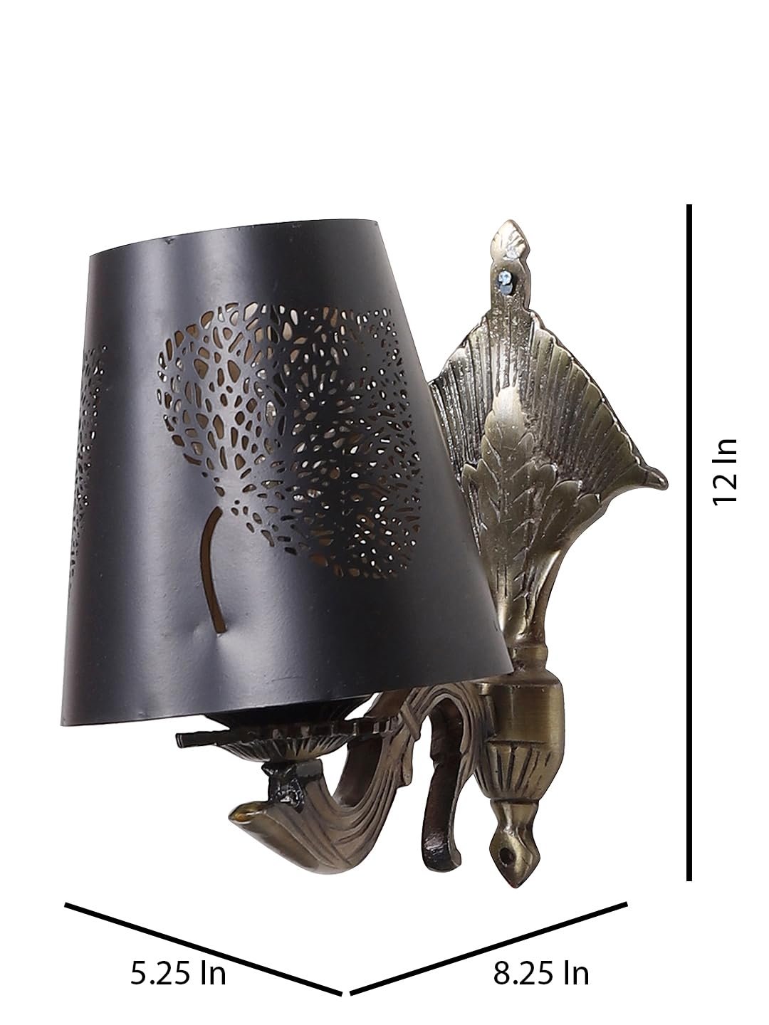 Multicolor Wall Lamp | Elegant Metal Material | Stylish Ambient Light for Home, Office, Living Room, Bedroom, Hallway | Modern Decorative Wall Sconce - Model DZW10
