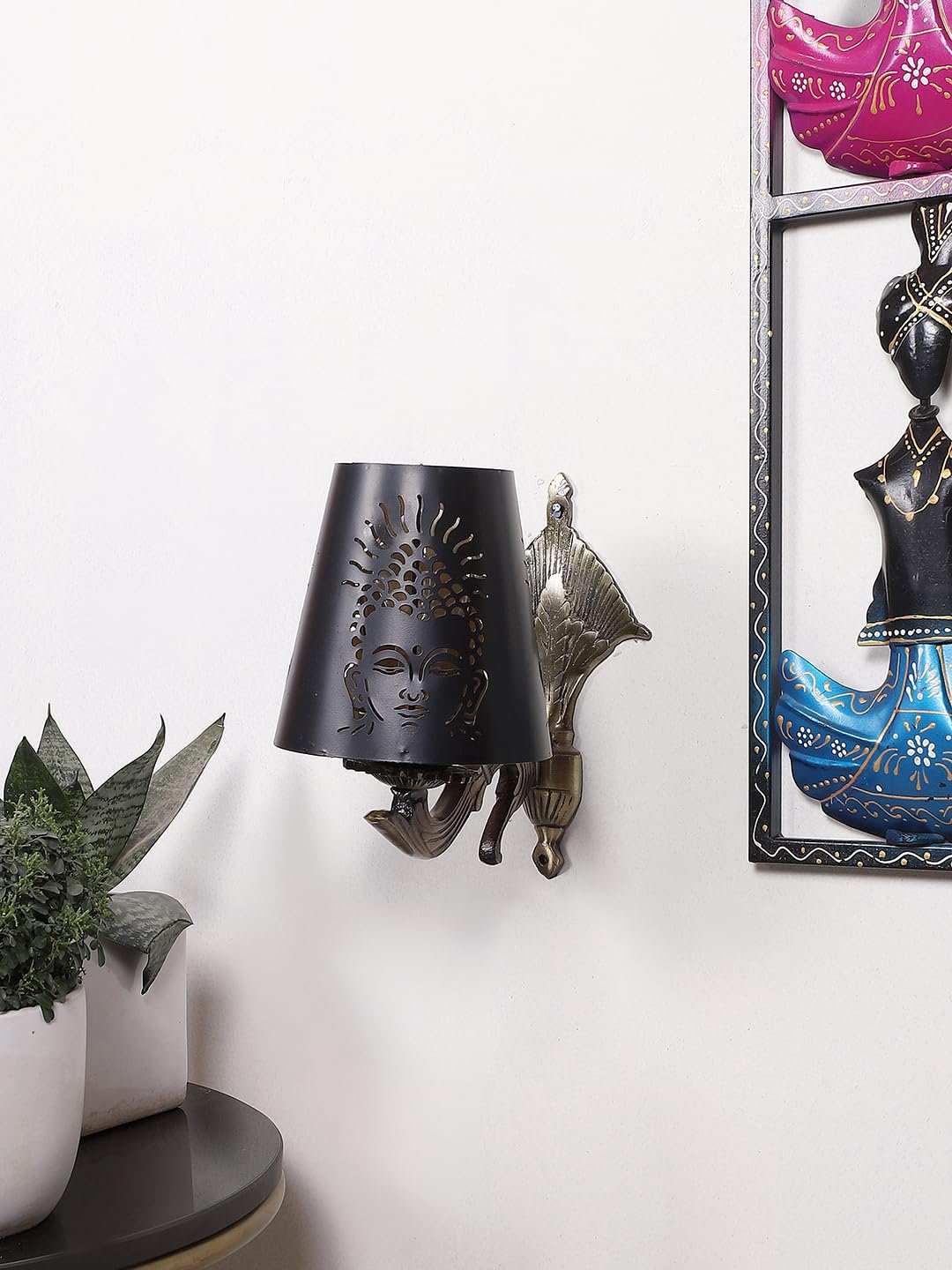 Multicolor Wall Lamp | Elegant Metal Material | Stylish Ambient Light for Home, Office, Living Room, Bedroom, Hallway | Modern Decorative Wall Sconce - Model DZW14