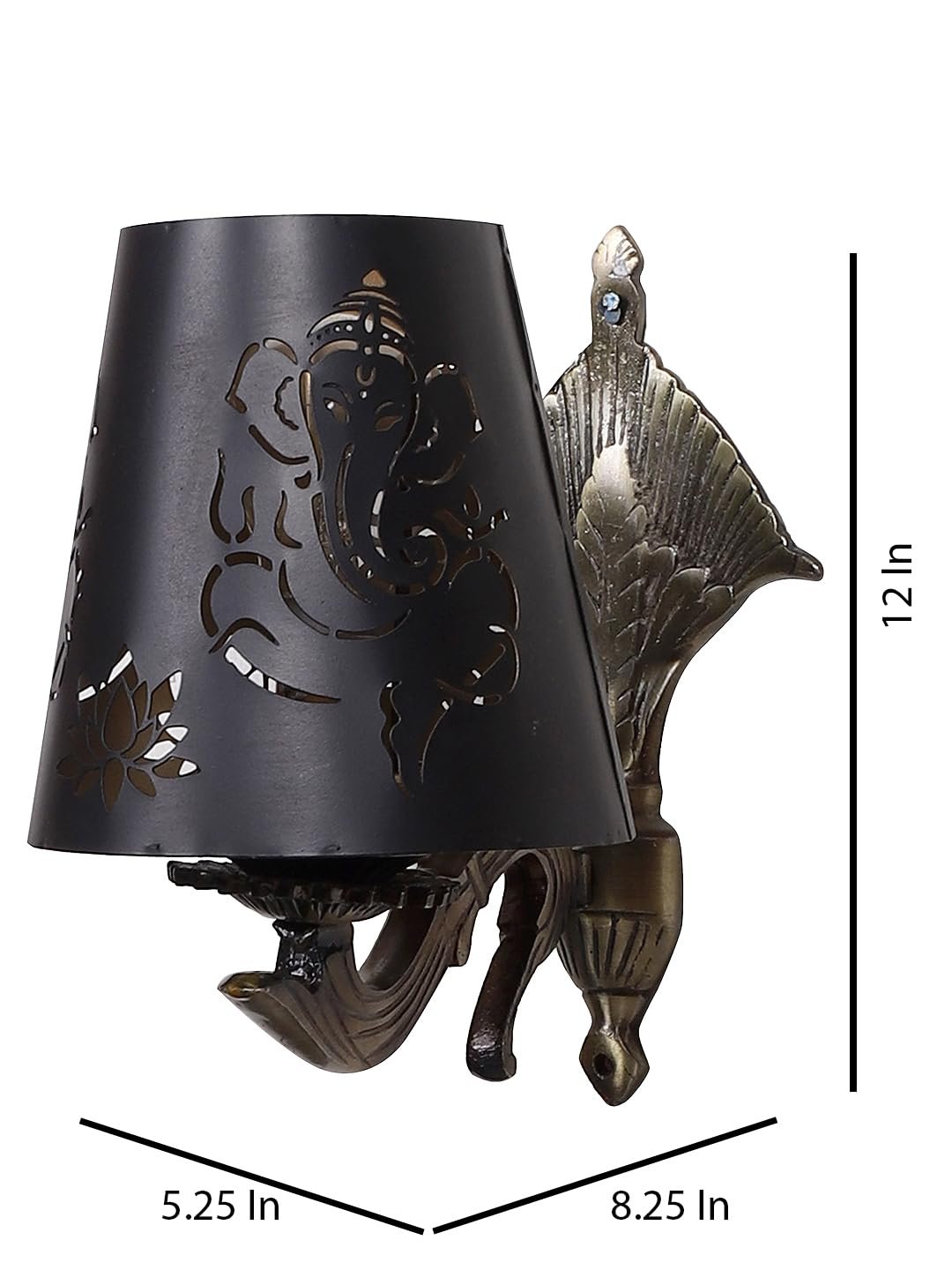 Multicolor Wall Lamp | Elegant Metal Material | Stylish Ambient Light for Home, Office, Living Room, Bedroom, Hallway | Modern Decorative Wall Sconce - Model DZW16