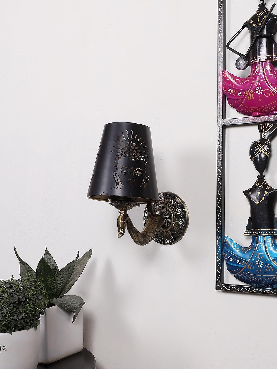 Multicolor Wall Lamp | Elegant Metal Material | Stylish Ambient Light for Home, Office, Living Room, Bedroom, Hallway | Modern Decorative Wall Sconce - Model DZW19