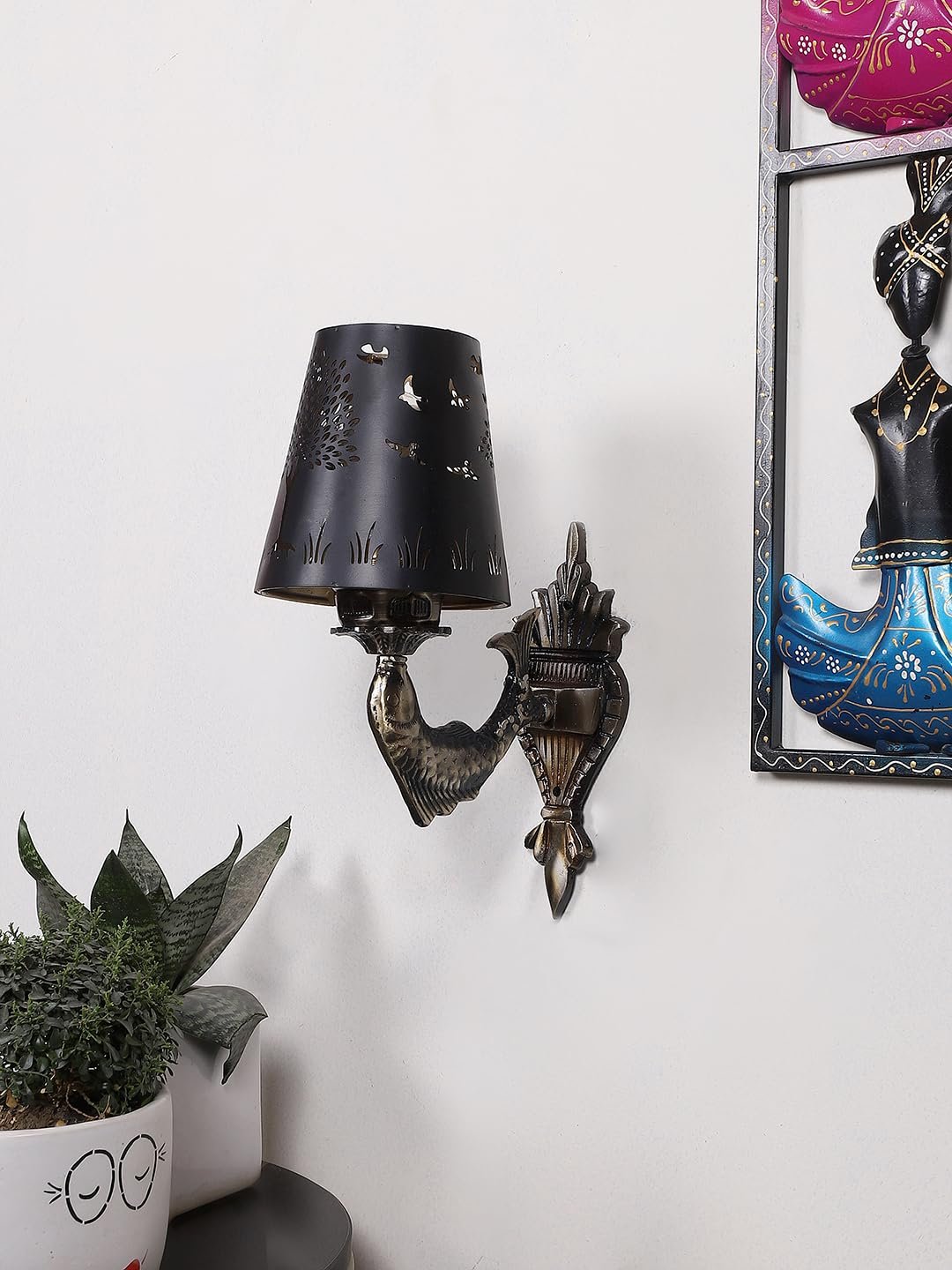 Multicolor Wall Lamp | Elegant Metal Material | Stylish Ambient Light for Home, Office, Living Room, Bedroom, Hallway | Modern Decorative Wall Sconce - Model DZW29