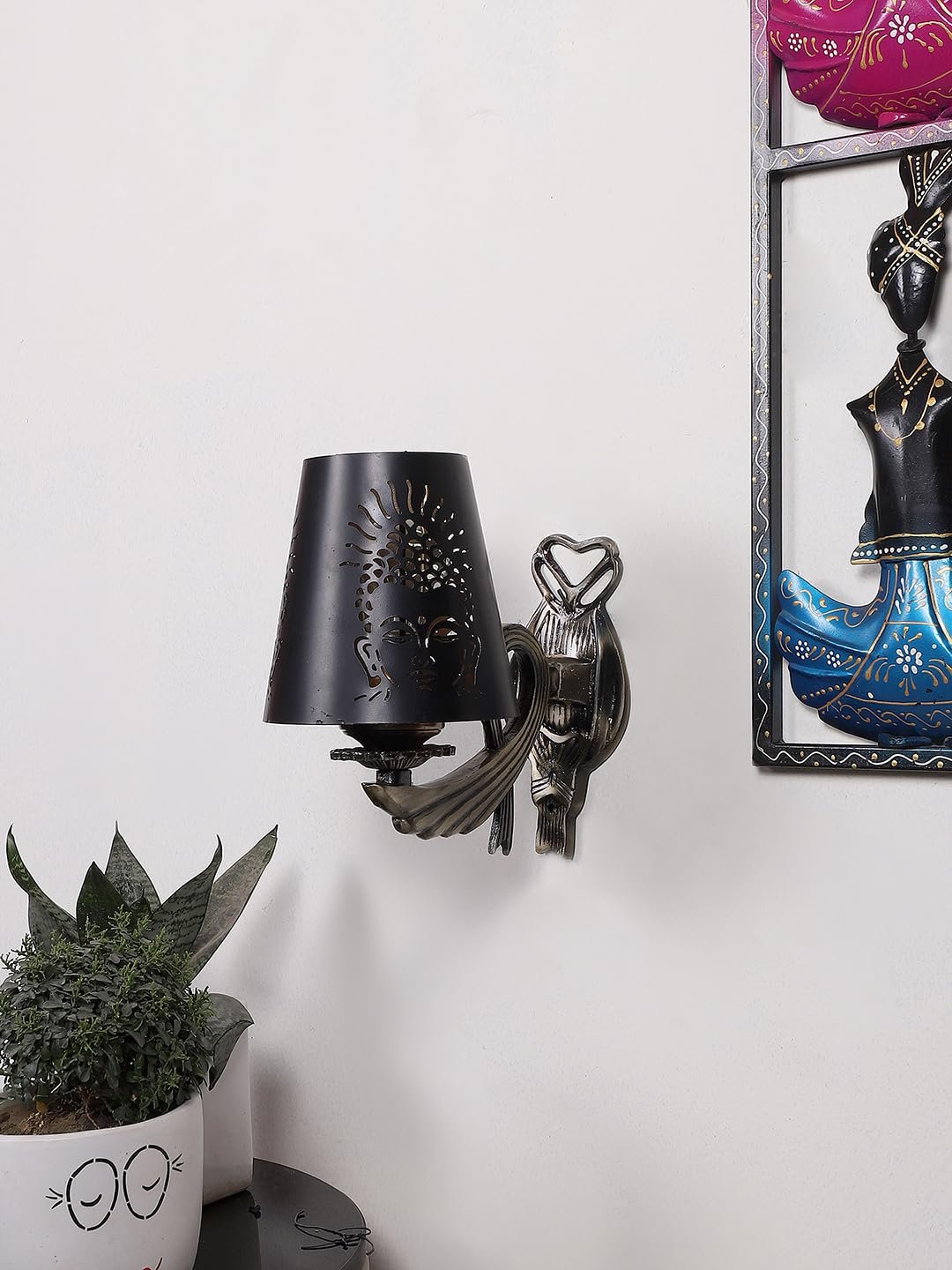 Multicolor Wall Lamp | Elegant Metal Material | Stylish Ambient Light for Home, Office, Living Room, Bedroom, Hallway | Modern Decorative Wall Sconce - Model DZW35