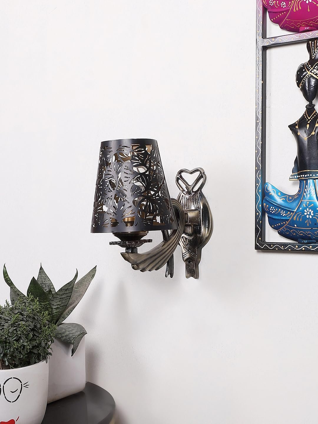 Multicolor Wall Lamp | Elegant Metal Material | Stylish Ambient Light for Home, Office, Living Room, Bedroom, Hallway | Modern Decorative Wall Sconce - Model DZW37