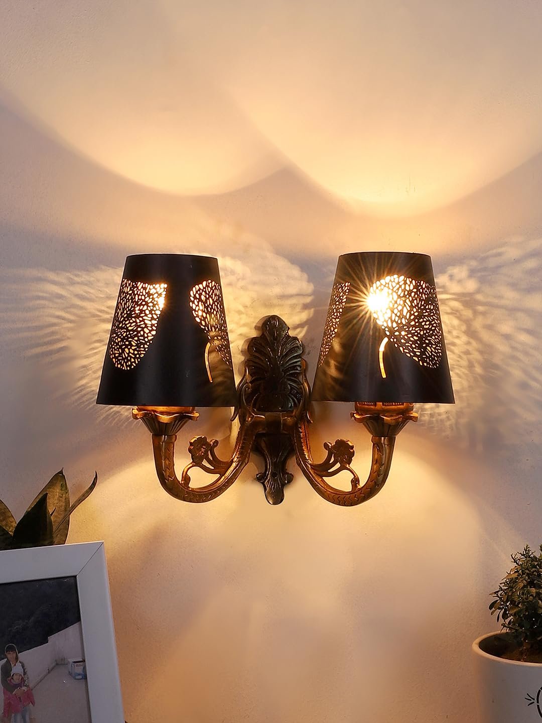 New Era 06 Light Chandelier with Etching Shades (ENG01)