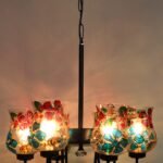 New Era 06 Light Chandelier with Mosaic Glass Shade (ENG13)