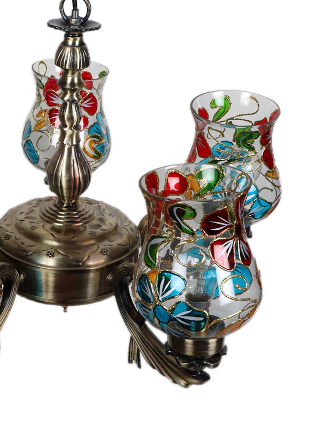 New Era  Light Chandelier with Mosaic Glass Shade (ENG65)