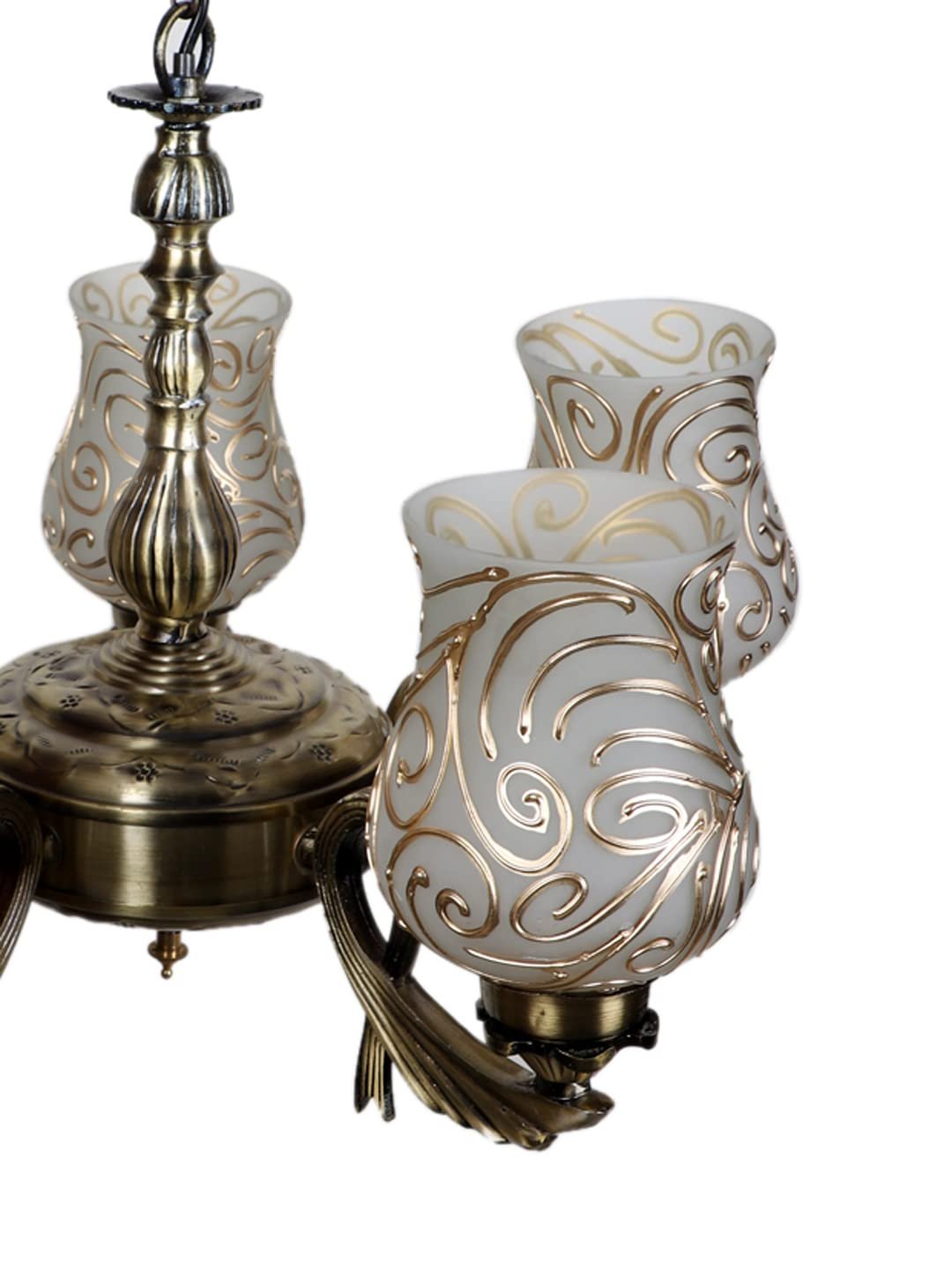 New Era  Light Chandelier with Mosaic Glass Shade (ENG71)