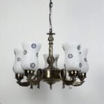 New Era  Light Chandelier with Mosaic Glass Shade (ENG76)