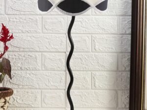 Multicolor Vinatge Shade Iron Zig zag lamp (12x25.2) Inches -4