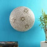 Multicolor Glass Mosaic Flush Mounted Lamp (FC12)