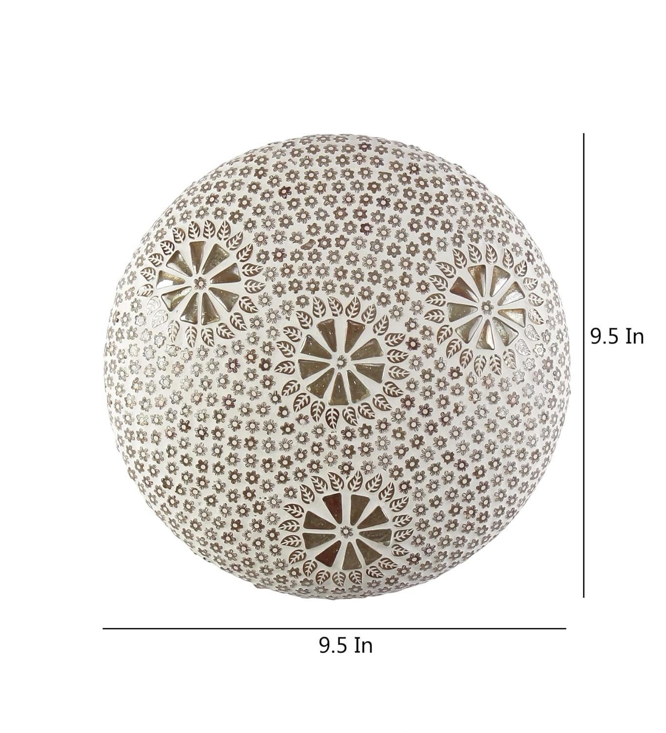 Multicolor Glass Mosaic Flush Mounted Lamp (FC12)