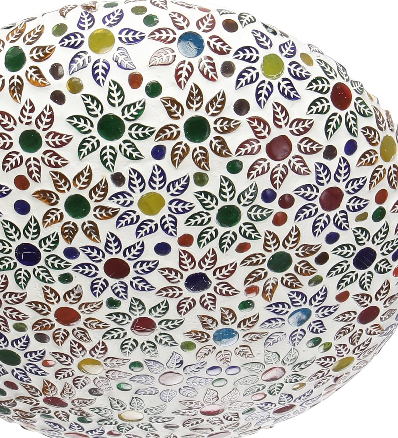 Multicolor Glass Mosaic Flush Mounted Lamp (FC13)